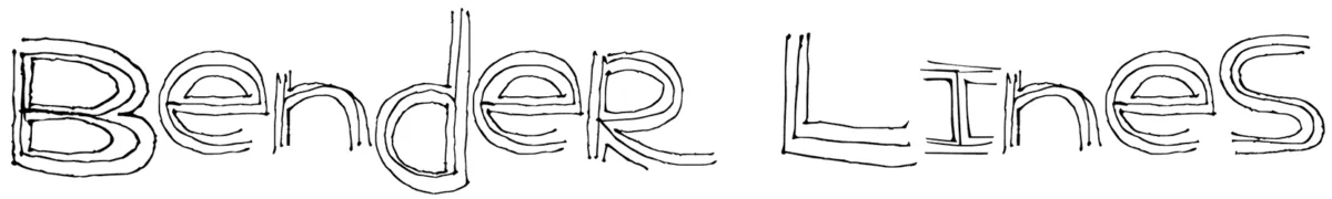 Bender Lines Font 1