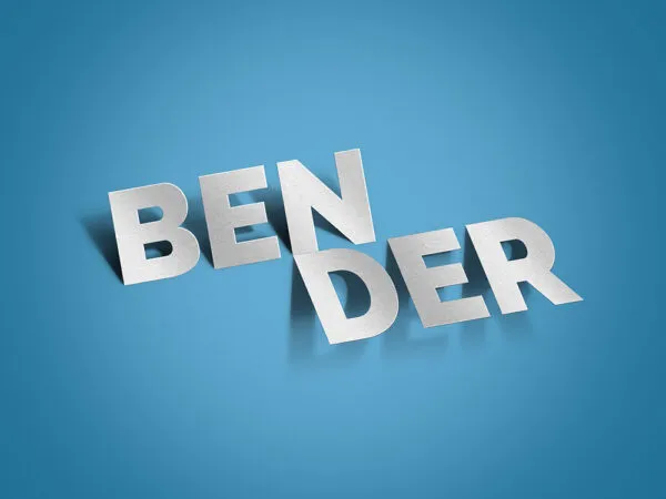Bender Text Effect 1