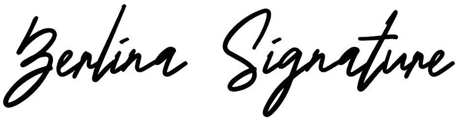 Berlina Signature Font 1