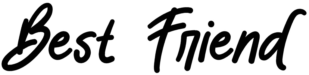 Best Friend Font 1