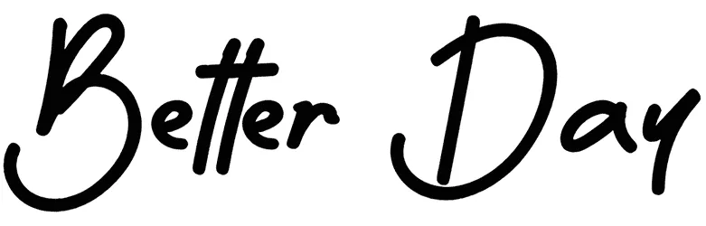 Better Day Font 1