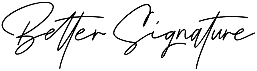 Better Signature Font 1