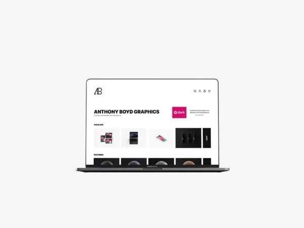 Bezel Less Macbook Pro Featuring a Perspective View 1