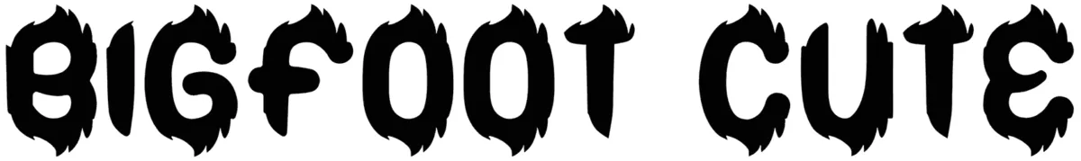 Bigfoot Cute Font 1