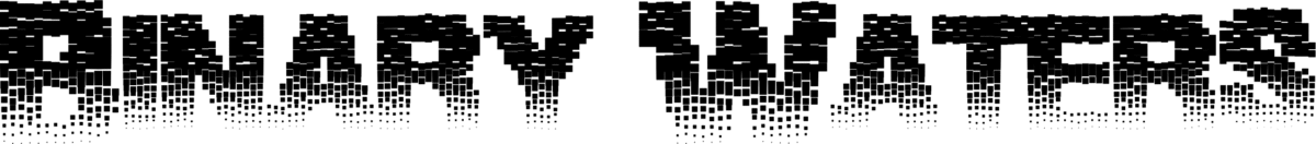 Binary Waters Font 1