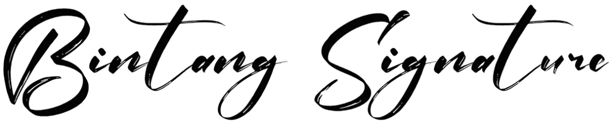 Bintang Signature Font 1