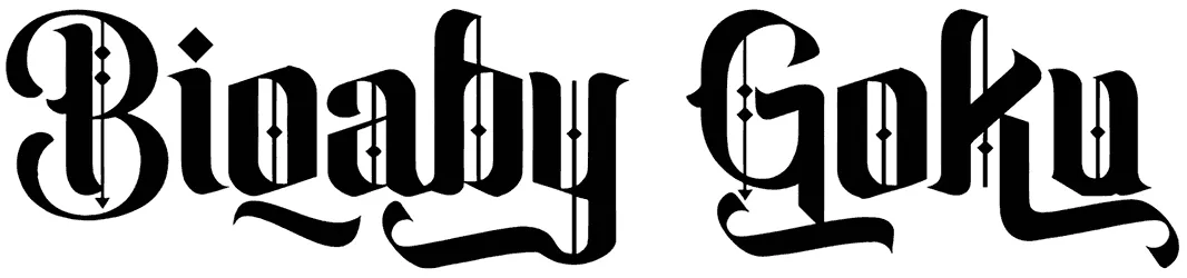 Biqaby Goku Font 1