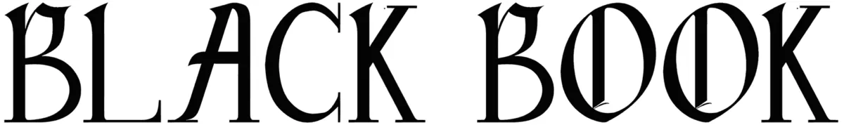 Black Book Font 1