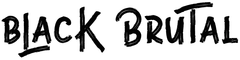 Black Brutal Font 1