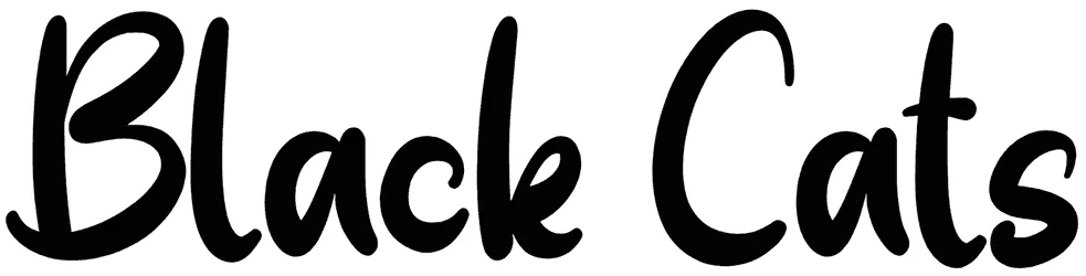 Black Cats Font 1