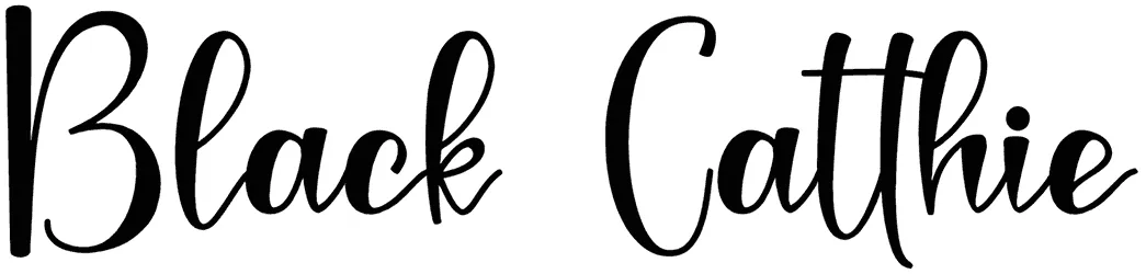 Black Catthie Font 1