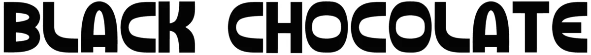 Black Chocolate Font 1