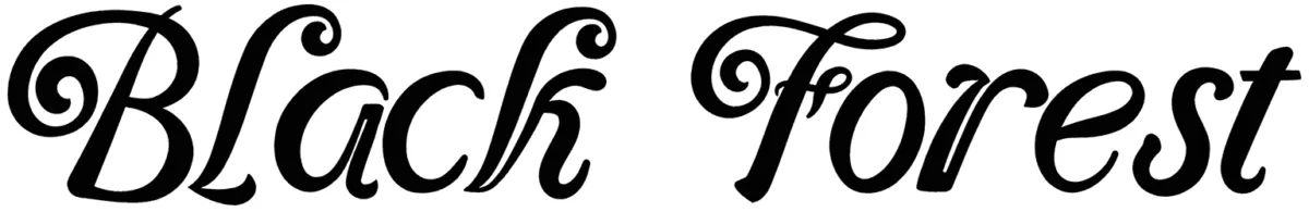 Black Forest Font 1