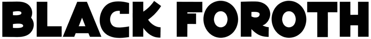 Black Foroth Font 1