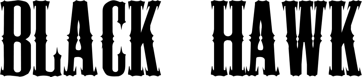 Black Hawk Font 1