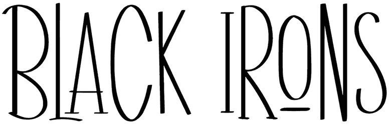 Black Irons Font 1