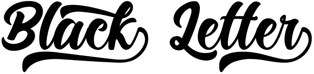 Black Letter Font 1