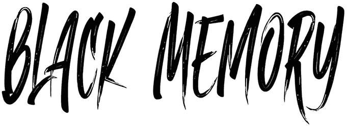 Black Memory Font 1