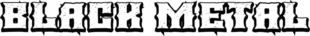 Black Metal Font 1