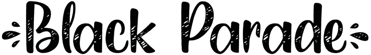 Black Parade Font 1