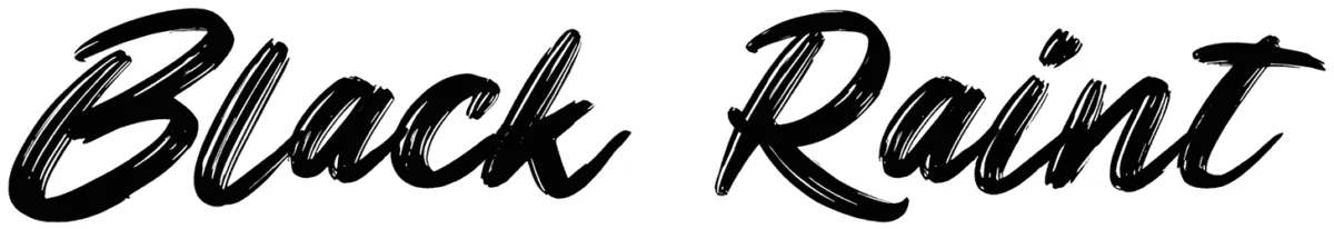 Black Raint Font 1