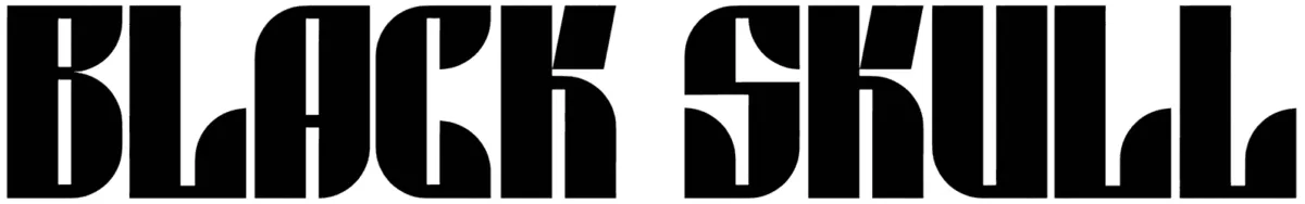 Black Skull Font 1