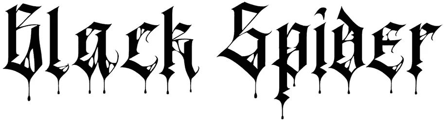 Black Spider Font 1
