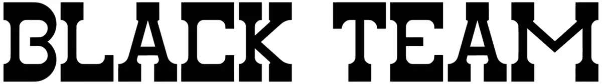 Black Team Font 1