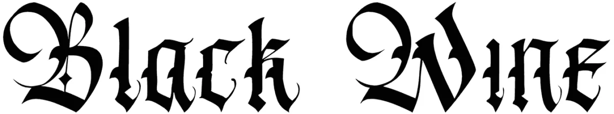 Black Wine Font 1