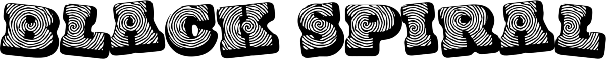 Black spiral Font 1