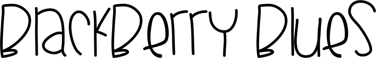 Blackberry Blues Font 1