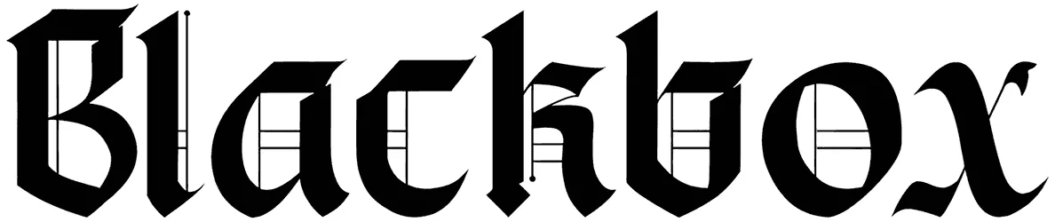 Blackbox Font 1