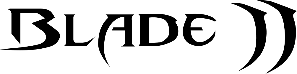 Blade 2 Font 1
