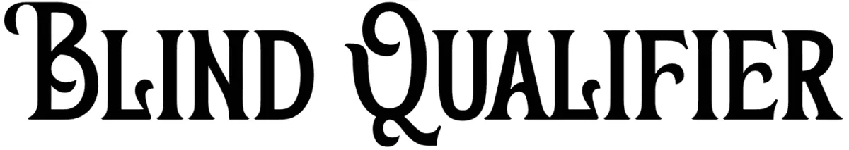 Blind Qualifier Font 1