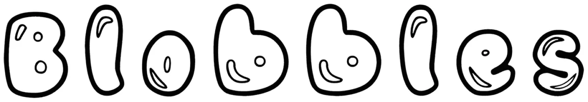 Blobbles Font 1