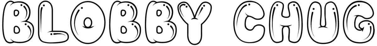 Blobby Chug Font 1