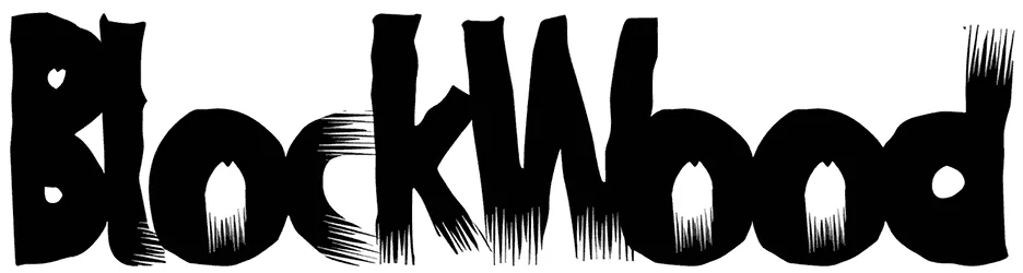 BlockWood Font 1