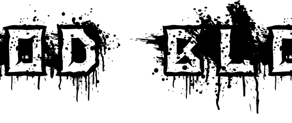 Blood Blocks Font