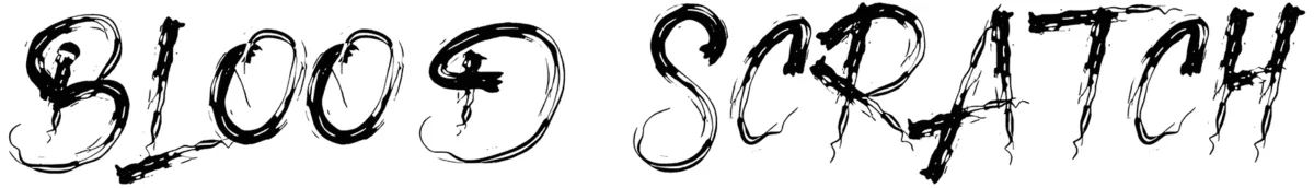 Blood Scratch Font 1