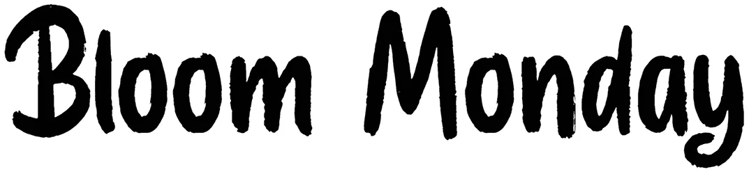 Bloom Monday Font 1