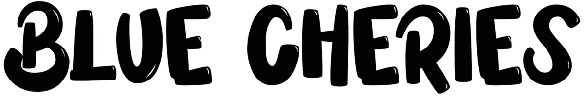 Blue Cheries Font 1