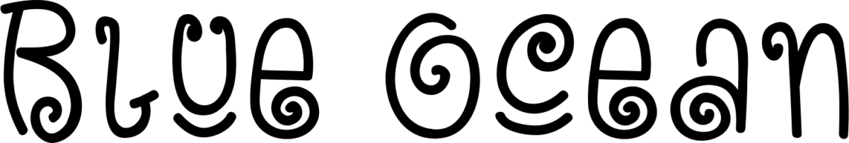 Blue Ocean Font 1