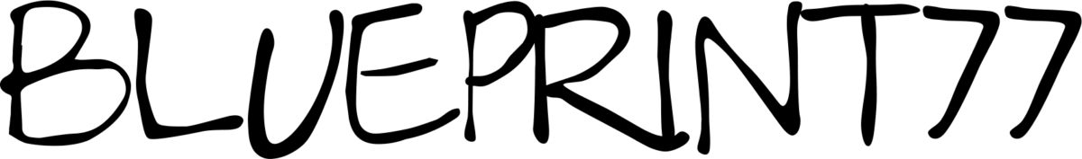 Blueprint77 Font 1