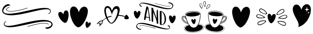 Blustina Extras Font 1