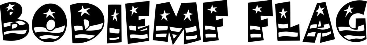 BodieMF Flag Font 1