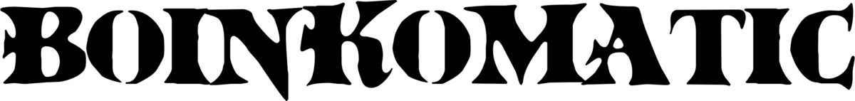 BoinkoMatic Font 1