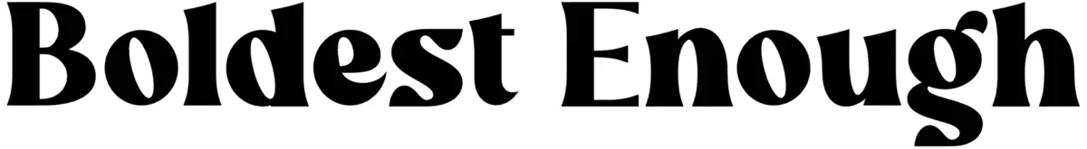 Boldest Enough Font 1