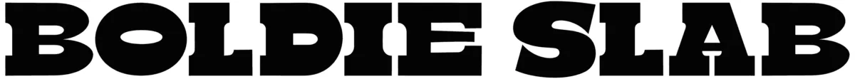 Boldie Slab Font 1