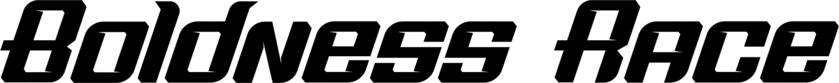 Boldness Race Font 1