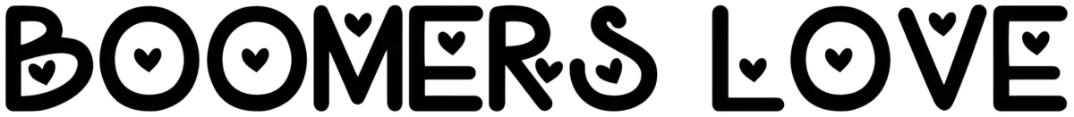 Boomers Love Font 1